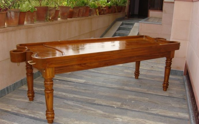 Panchakarma Equipment, Ayurveda massage table, Shirodhara pot