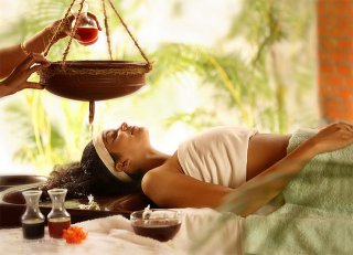 ayurveda healing woman