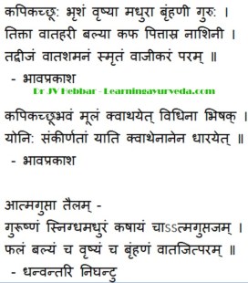 Mucuna pruriens - Ayurveda Details